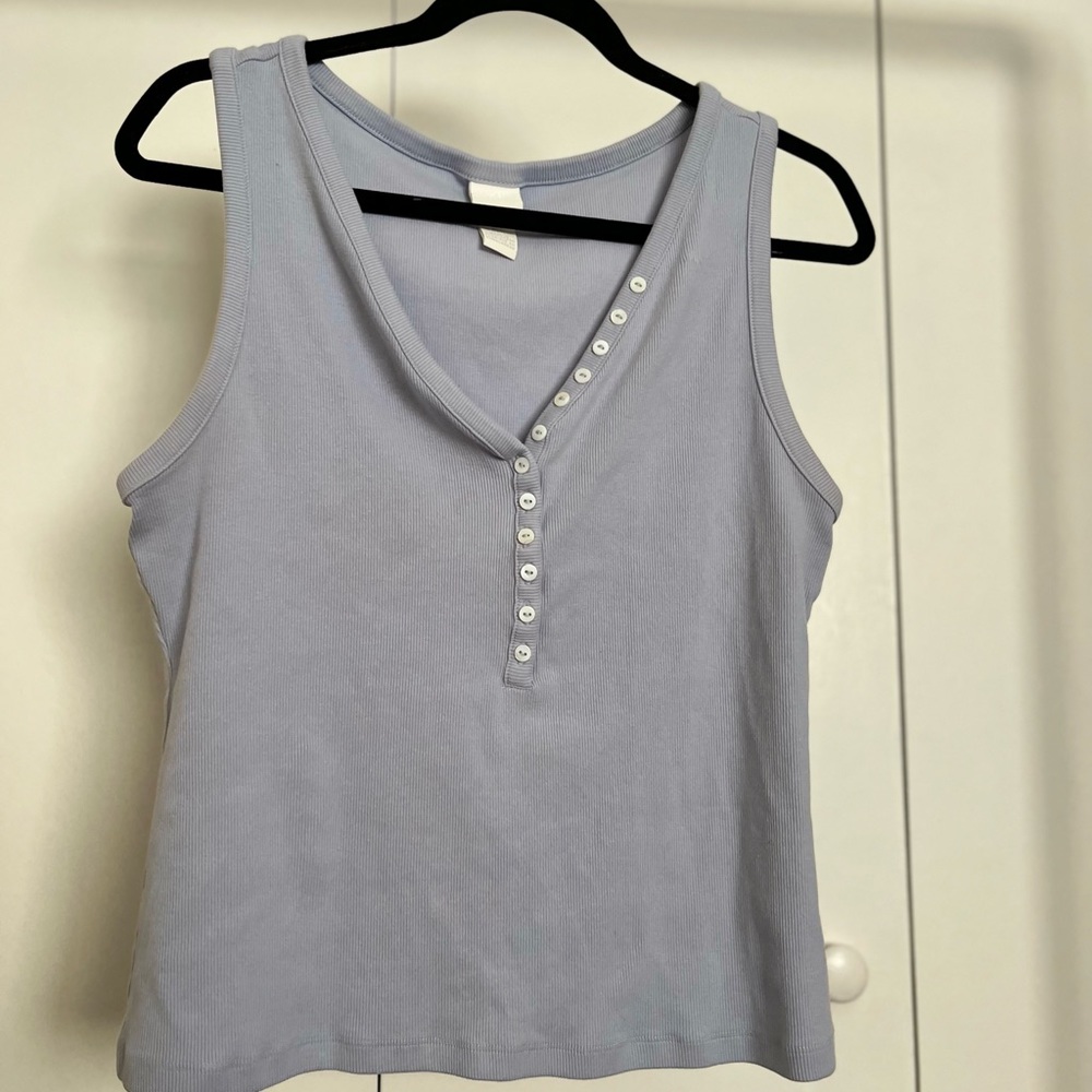 H&M button tank